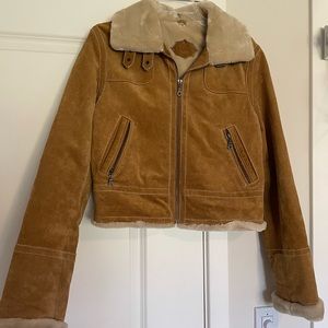 Wilson’s leather two-tone jacket